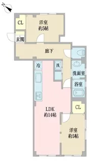 あいしんビル【3階】の間取り