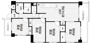 ロイヤル神戸山の街【2階】の間取り