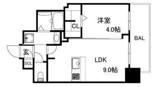 NEコート甲南町【2階】の間取り