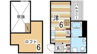 Ange 神戸【1階】の間取り