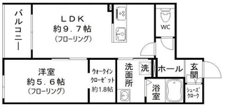MOCXION御影(モクシオン御影)【3階】の間取り