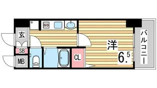 エステムコート神戸西IIIフロンタージュ【10階】の間取り