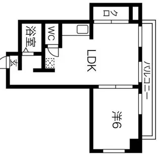 第二永光マンション【2階】の間取り