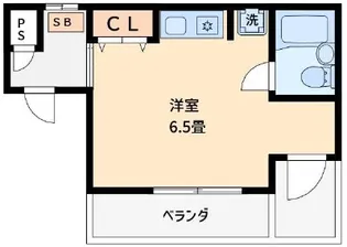 Epta神戸祇園【6階】の間取り