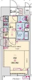 プレサンス神戸セレスティア【11階】の間取り