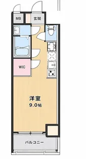 Alivis神戸駅前【4階】の間取り
