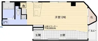 大桝マンション【2階】の間取り