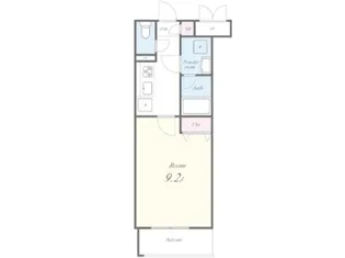 Tenue三田【4階】の間取り