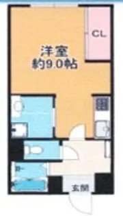 シャルマンコーポ鈴蘭台【2階】の間取り