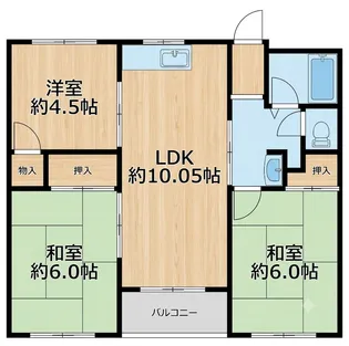 御崎北ビル【3階】の間取り