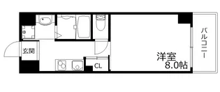 住吉ヴィラ【2階】の間取り