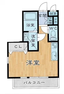 EXSONIA深江北町【2階】の間取り