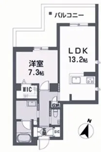 ベル エ ロンプラージュ【2階】の間取り