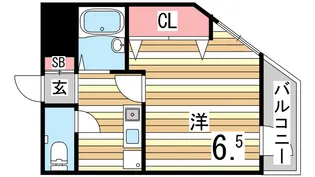 メゾンニコル【3階】の間取り