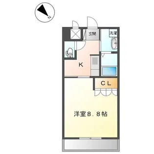 アヴァンス サンセイ【1階】の間取り