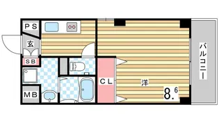 グリーンエイジ平和台【3階】の間取り