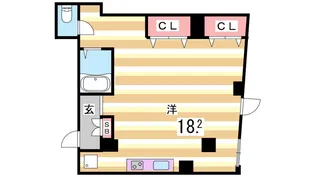 エスペランス・ドゥ・花隈【1階】の間取り
