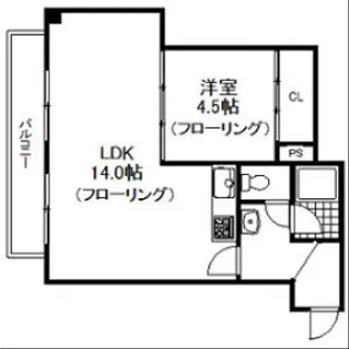 甲南第2サンコーポラス【3階】の間取り