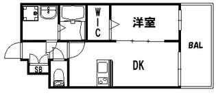ソルメルディア神戸MJC【2階】の間取り