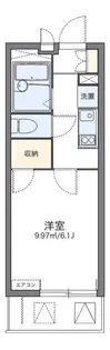 レオパレス兵庫駅南通り【4階】の間取り