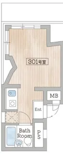 プチフィーユ【3階】の間取り