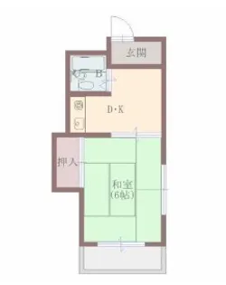 ピュアハイツ【3階】の間取り