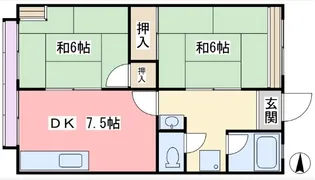 コーポ澤田【2階】の間取り