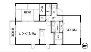 アドホックディアス【2階】の間取り