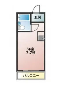 マイコーポ白国【3階】の間取り