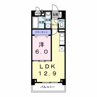 KUNIO【3階】の間取り