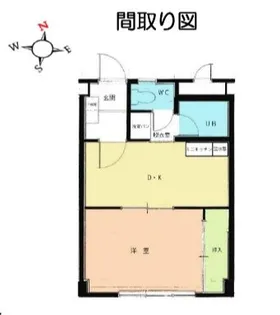 ファーストイン夢前川駅前【5階】の間取り