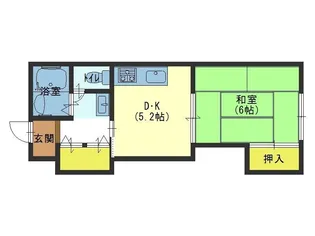 オープスV曽爾【2階】の間取り