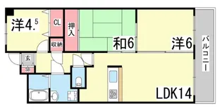 3LDKの間取り画像