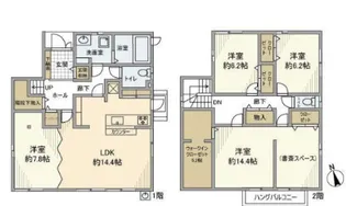 兵庫県神戸市西区玉津町西河原【一戸建】の間取り