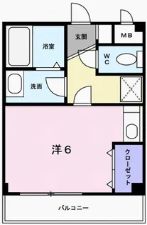 モンテメール【2階】の間取り