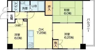 ピアイースト姫路白浜【2階】の間取り