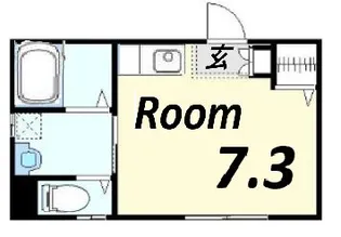 Fleur若菜町【1階】の間取り