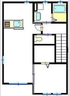 メルベーユ蓼野(東棟)【2階】の間取り