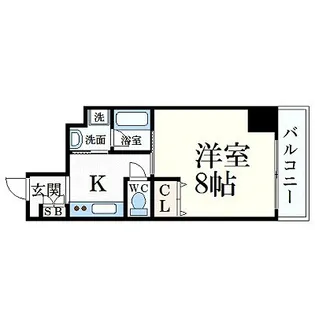 エクセル姫路【3階】の間取り