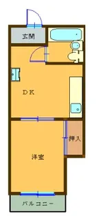 サンライズ栄和【3階】の間取り