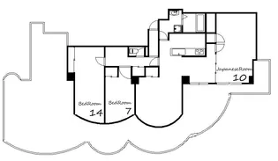 メゾン富士才【6階】の間取り