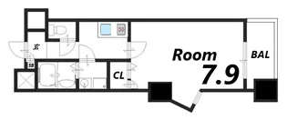 レジデンスM姫路【5階】の間取り