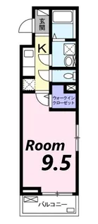 ノース・ロワイヤル【2階】の間取り