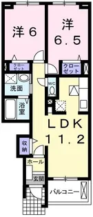 アルモニーメゾン2【1階】の間取り