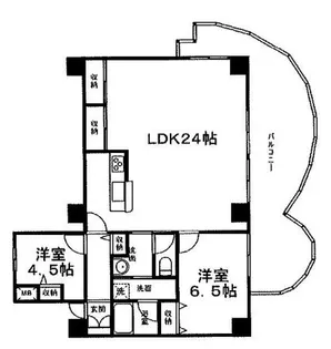 メゾン富士才【2階】の間取り