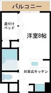 ロッキーコートナカヤ【6階】の間取り