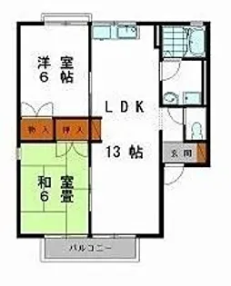 シンフォニー21【2階】の間取り