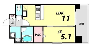グランネクサス姫路船橋【10階】の間取り