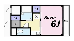 サンドミール【1階】の間取り