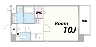 ベルメゾン・エグレット【2階】の間取り